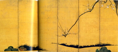 光琳紅梅図屏風２.JPG